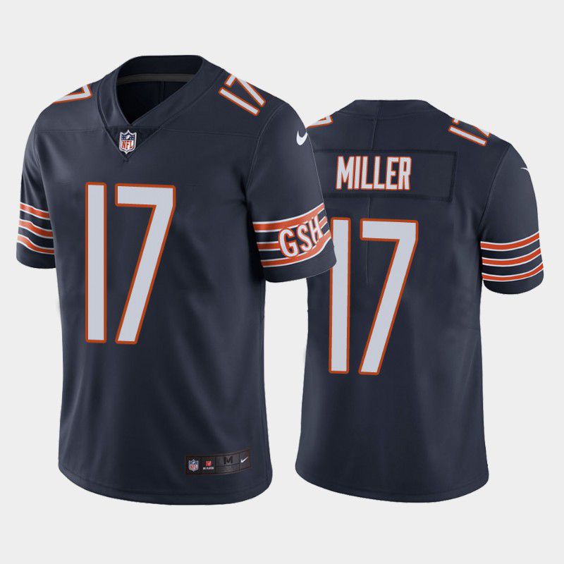 Men Chicago Bears #17 Anthony Miller Nike Navy Limited Player NFL Jersey->chicago bears->NFL Jersey